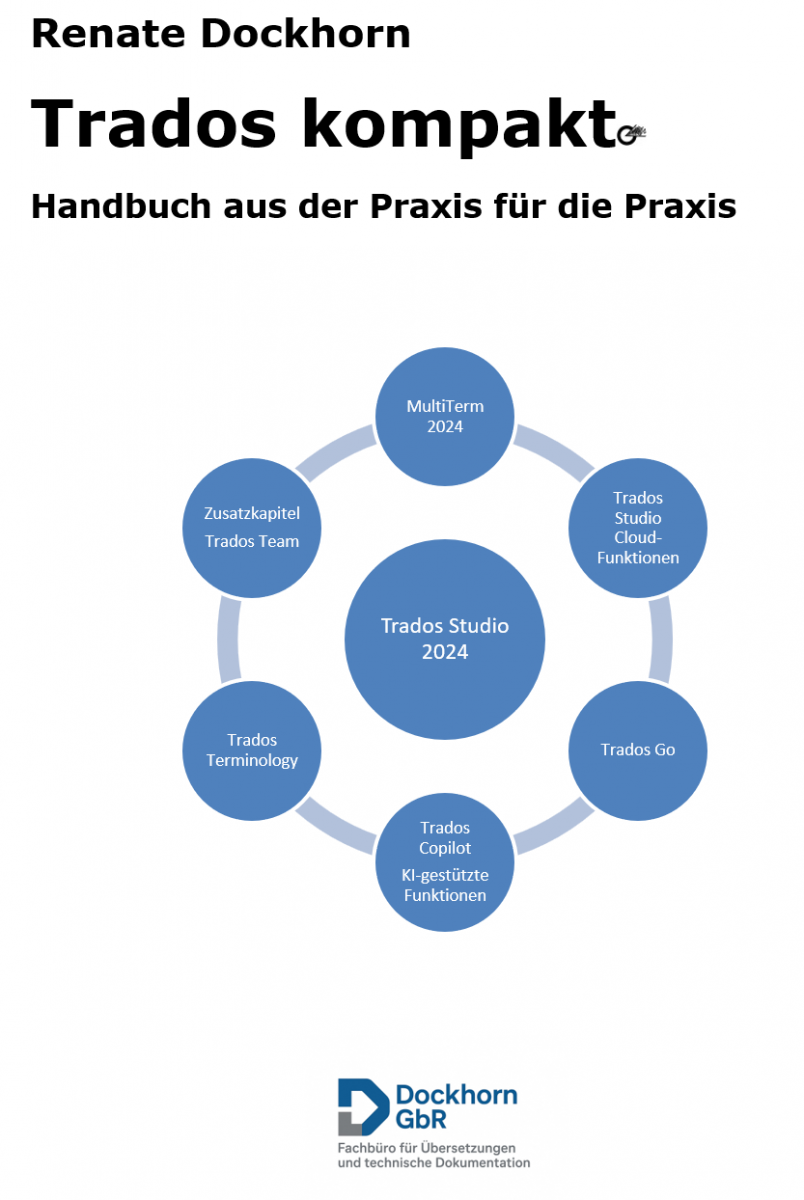 Trados kompakt – Handbuch aus der Praxis für die Praxis von Renate Dockhorn erscheint Ende Oktober 2025